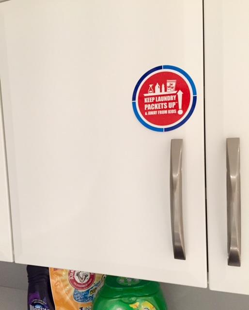 Packets Up cabinet