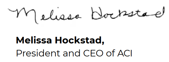 Melissa Hockstad signature