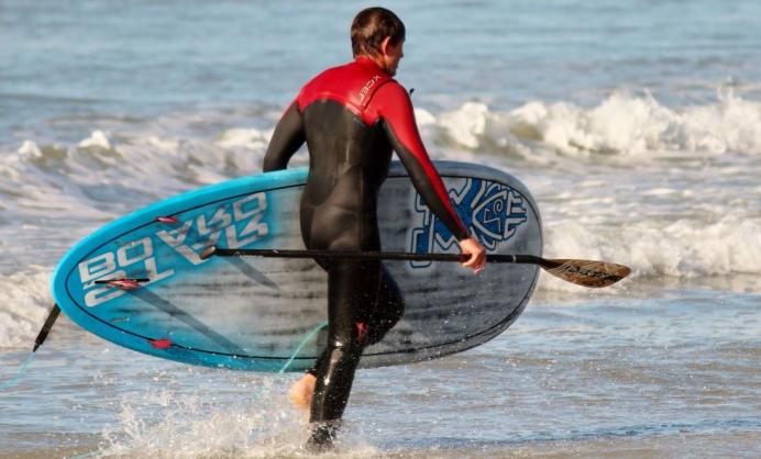 Surfer in Wet Suit