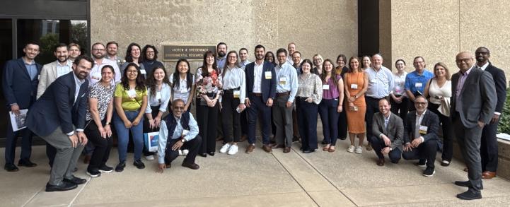 Spark Summit Participants Outside EPA Building in Cincinnati, OH