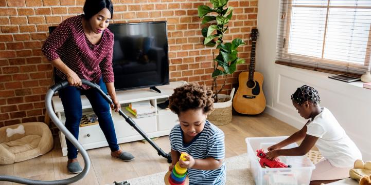 family cleaning