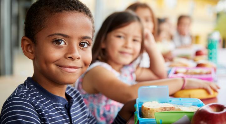 Kids at Lunch