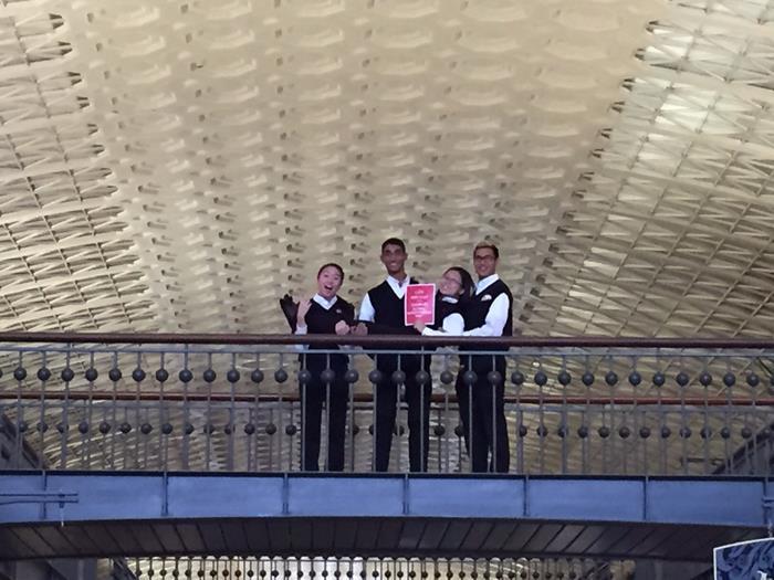 New Jersey FCCLA Keeps Calm on a Bridge