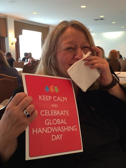 Keep Calm and Celebrate Global Handwashing Day and wash your hands!