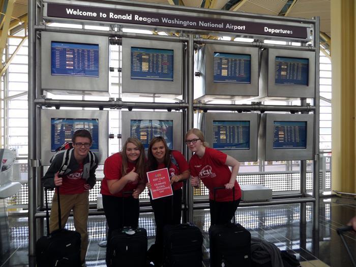 Keep Calm and Celebrate Global Handwashing Day with the Minnesota State FCCLA Officers!