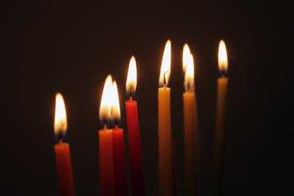 Hannakkah candles